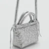 Metallic-Tasche mit Stern