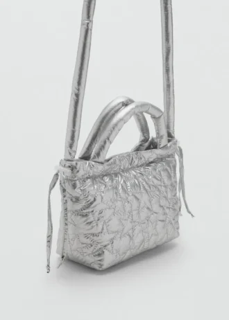 Metallic-Tasche mit Stern