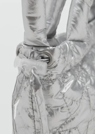 Metallic-Tasche mit Stern