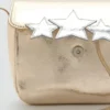 Metallic-Tasche mit Stern
