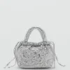 Metallic-Tasche mit Stern