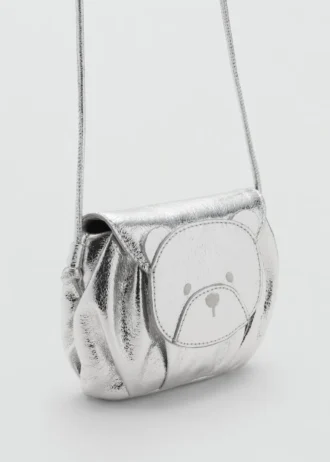 Metallic-Teddybär-Tasche Metallic-Teddybär-Tasche