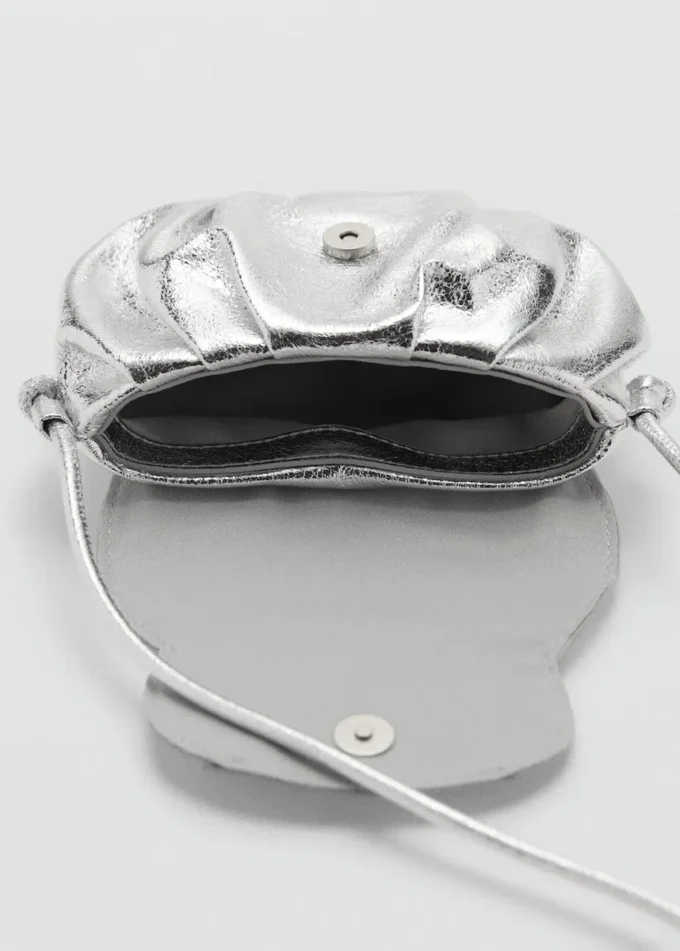 Metallic-Teddybär-Tasche