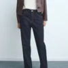Miami Straight-Fit-Jeans mit mittlerer Leibhöhe