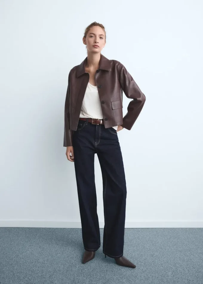 Miami Straight-Fit-Jeans mit mittlerer Leibhöhe