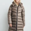 Midi-Anorak mit Kapuze und Steppung Midi-Anorak mit Kapuze und Steppung