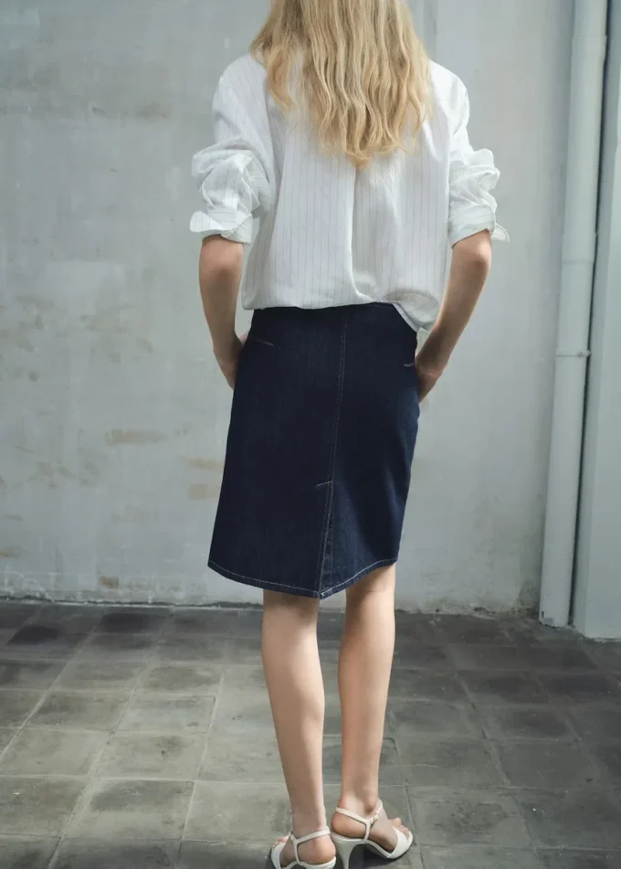 Midi-Jeansrock Midi-Jeansrock