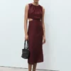 Midi-Kleid mit Cut-outs Midi-Kleid mit Cut-outs