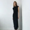 Midi-Kleid mit Rüschen Midi-Kleid mit Rüschen