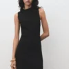 Midi-Kleid mit Ziernähten Midi-Kleid mit Ziernähten