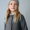 Midi-Mantel aus Stoff Midi-Mantel aus Stoff