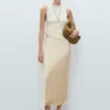 Midi-Rock aus Satin Midi-Rock aus Satin