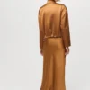 Midi-Rock aus Satin Midi-Rock aus Satin