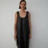 Midikleid aus 100 % Leder Midikleid aus 100 % Leder