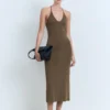 Midikleid mit Rückenausschnitt Midikleid mit Rückenausschnitt