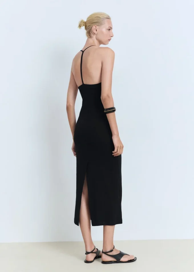 Midikleid mit Rückenausschnitt Midikleid mit Rückenausschnitt