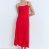 Midikleid mit Schleife am Rücken Midikleid mit Schleife am Rücken