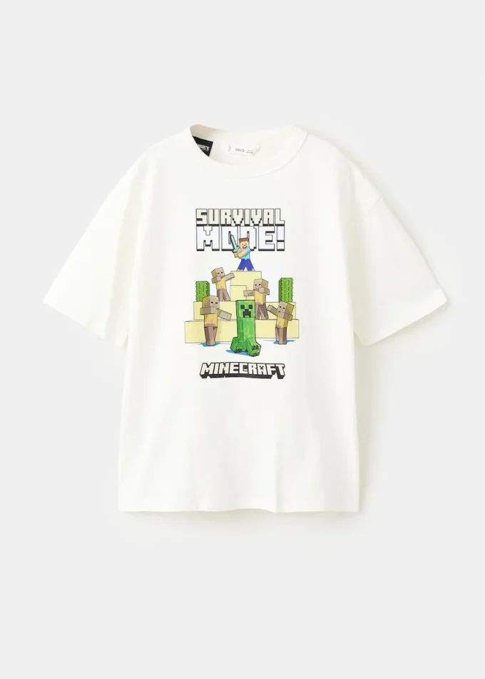 Minecraft Baumwoll-T-Shirt