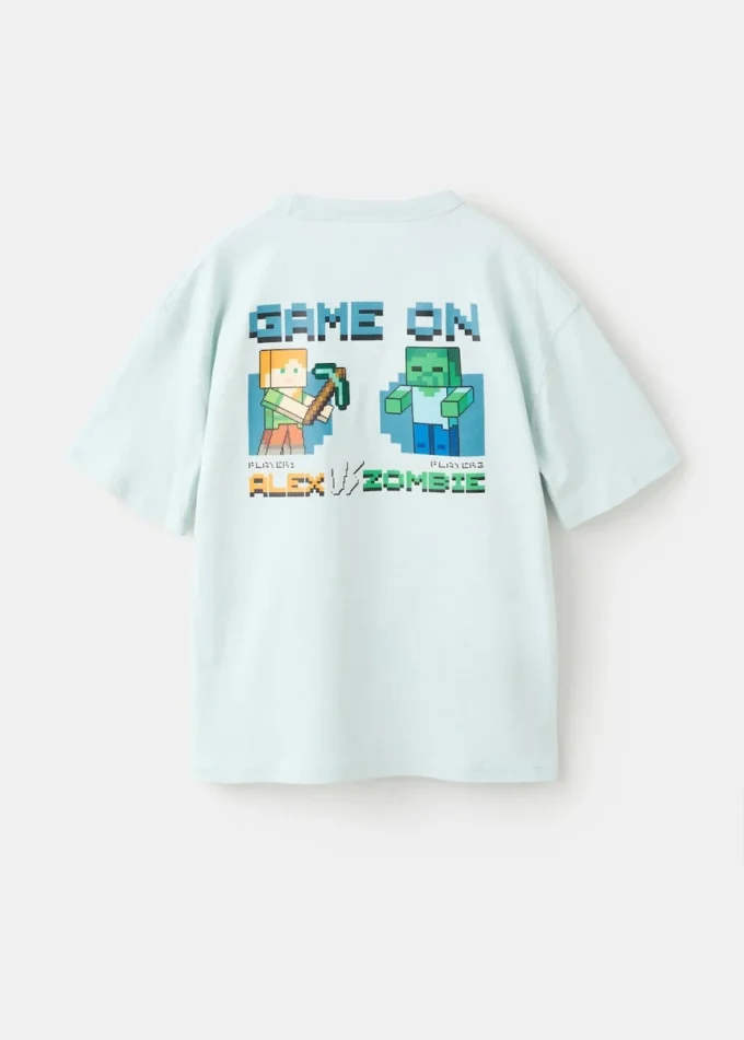 Minecraft Baumwoll-T-Shirt