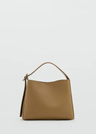 Mini-Shopper-Tasche mit Schnalle