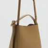 Mini-Shopper-Tasche mit Schnalle