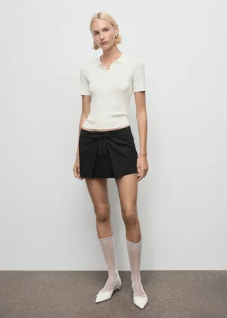 Mini-Skort mit Schleife