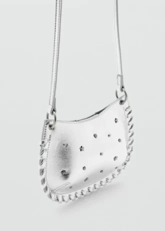 Mini-Tasche mit Stern-Nieten