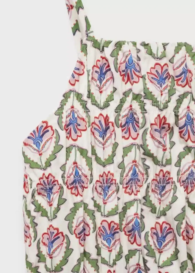 Mittellanges Kleid mit Print Mittellanges Kleid mit Print
