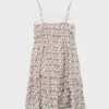 Mittellanges Kleid mit Print Mittellanges Kleid mit Print