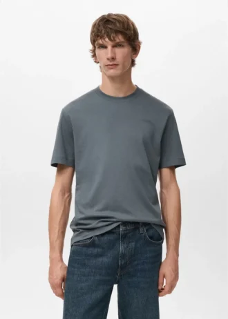 Mittelschweres T-Shirt in regulärer Passform Mittelschweres T-Shirt in regulärer Passform