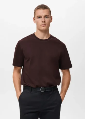 Mittelschweres T-Shirt in regulärer Passform Mittelschweres T-Shirt in regulärer Passform