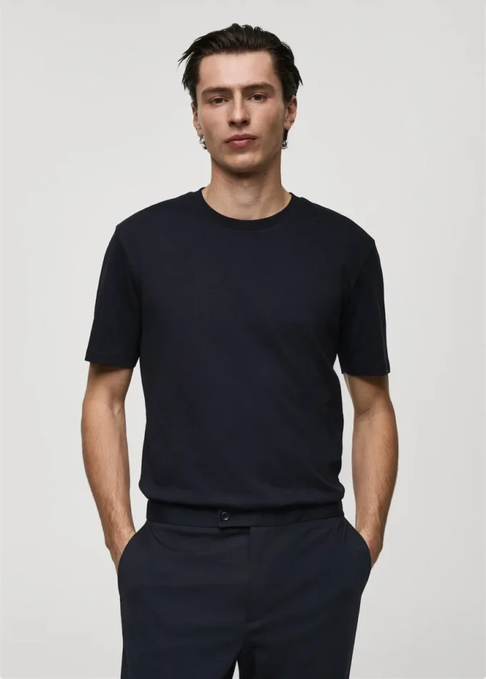 Mittelschweres T-Shirt in regulärer Passform