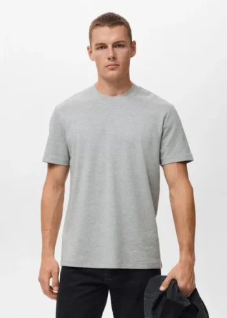 Mittelschweres T-Shirt in regulärer Passform Mittelschweres T-Shirt in regulärer Passform