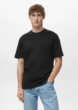 Mittelschweres T-Shirt in regulärer Passform Mittelschweres T-Shirt in regulärer Passform