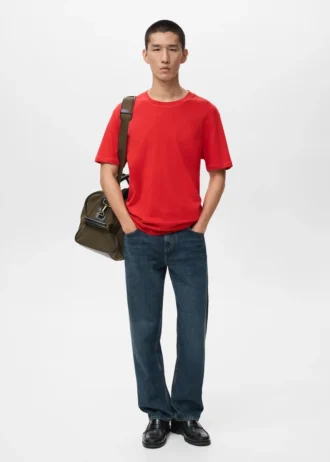 Mittelschweres T-Shirt in regulärer Passform
