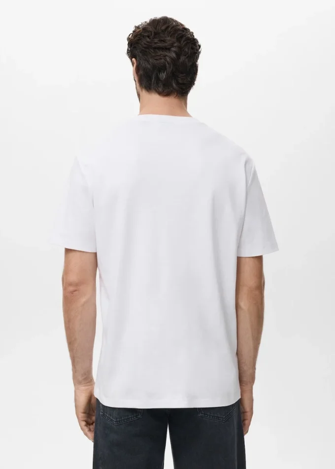 Mittelschweres T-Shirt in regulärer Passform Mittelschweres T-Shirt in regulärer Passform