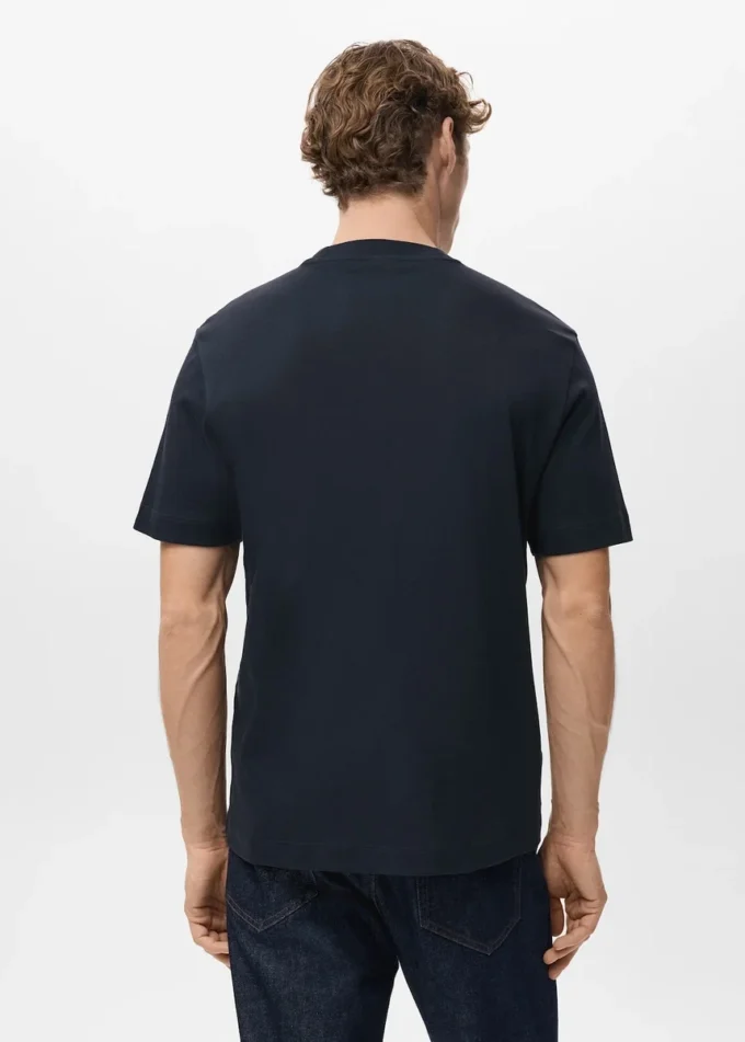 Mittelschweres T-Shirt in regulärer Passform Mittelschweres T-Shirt in regulärer Passform