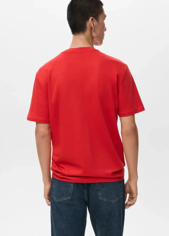 Mittelschweres T-Shirt in regulärer Passform Mittelschweres T-Shirt in regulärer Passform