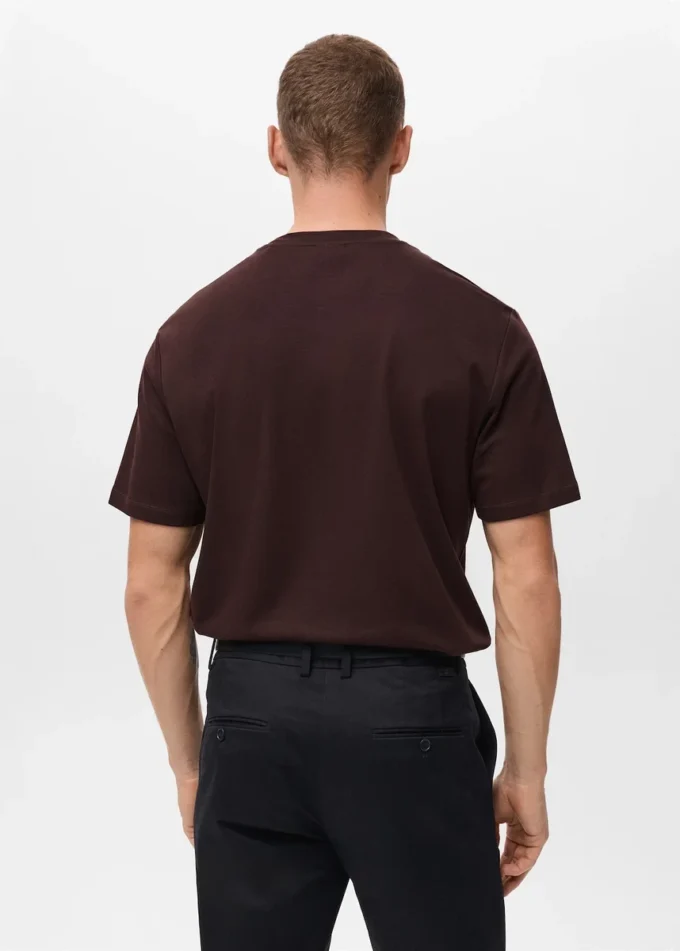 Mittelschweres T-Shirt in regulärer Passform Mittelschweres T-Shirt in regulärer Passform