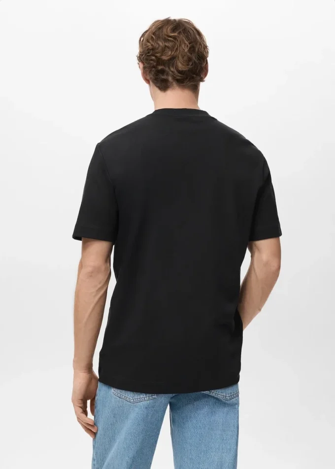 Mittelschweres T-Shirt in regulärer Passform Mittelschweres T-Shirt in regulärer Passform