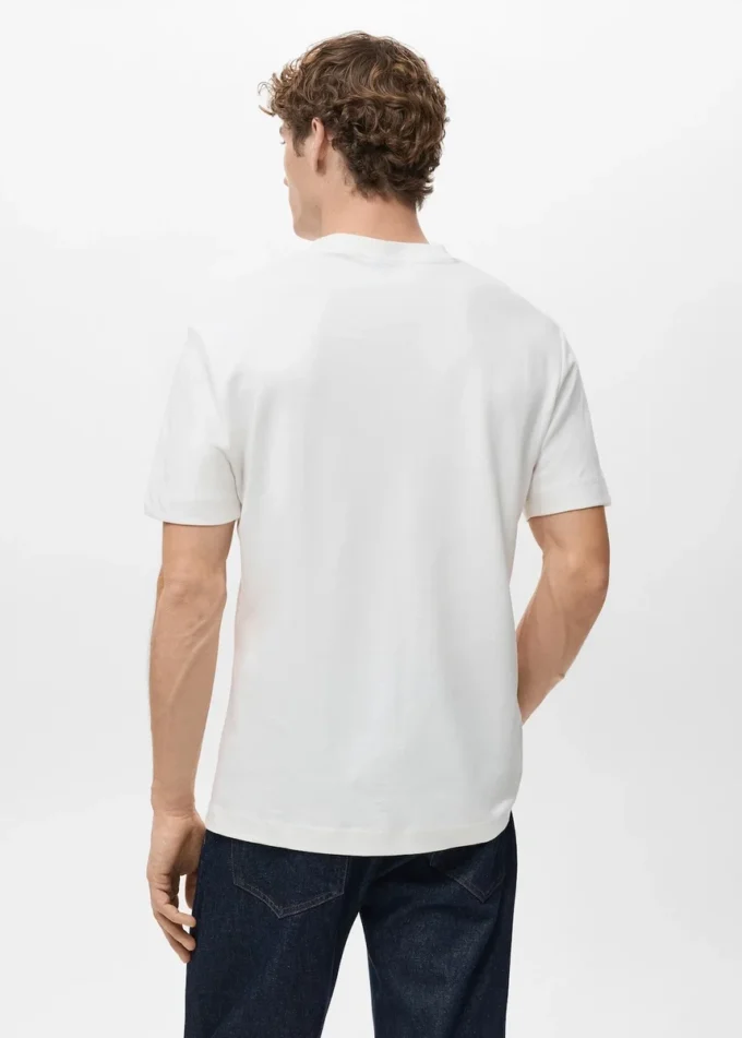Mittelschweres T-Shirt in regulärer Passform Mittelschweres T-Shirt in regulärer Passform