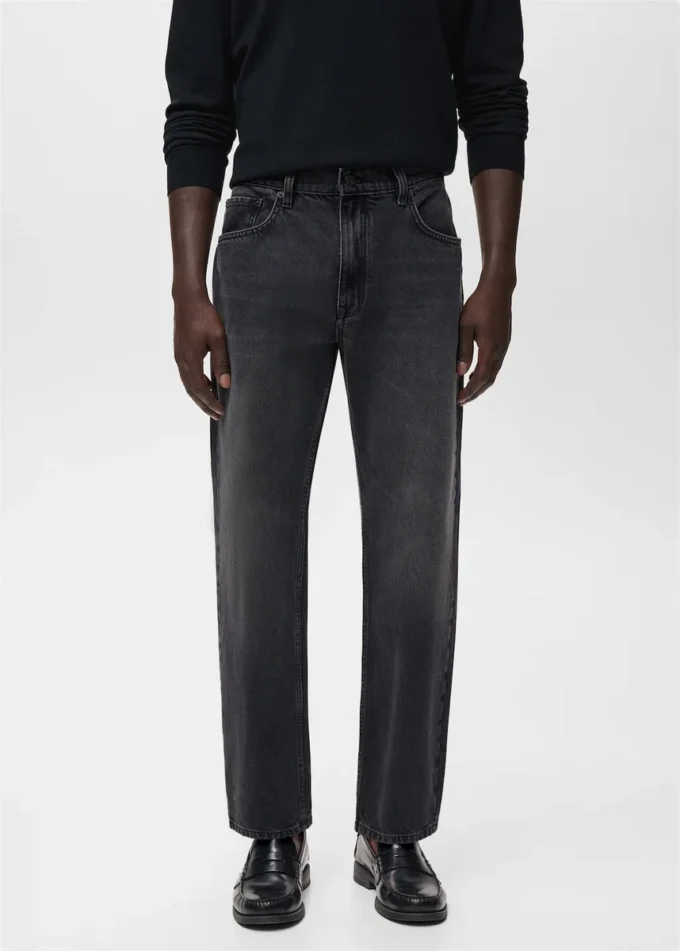 Moby Straight-Fit-Jeans in dunkler Waschung Moby Straight-Fit-Jeans in dunkler Waschung