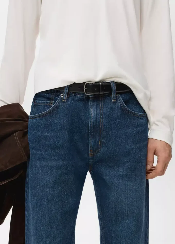 Moby Straight-Fit-Jeans in dunkler Waschung Moby Straight-Fit-Jeans in dunkler Waschung