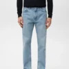 Moby Straight Fit Jeans in heller Waschung