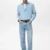Moby Straight Fit Jeans in heller Waschung Moby Straight Fit Jeans in heller Waschung