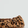 Mokassins aus Leder mit Leopardenmuster
