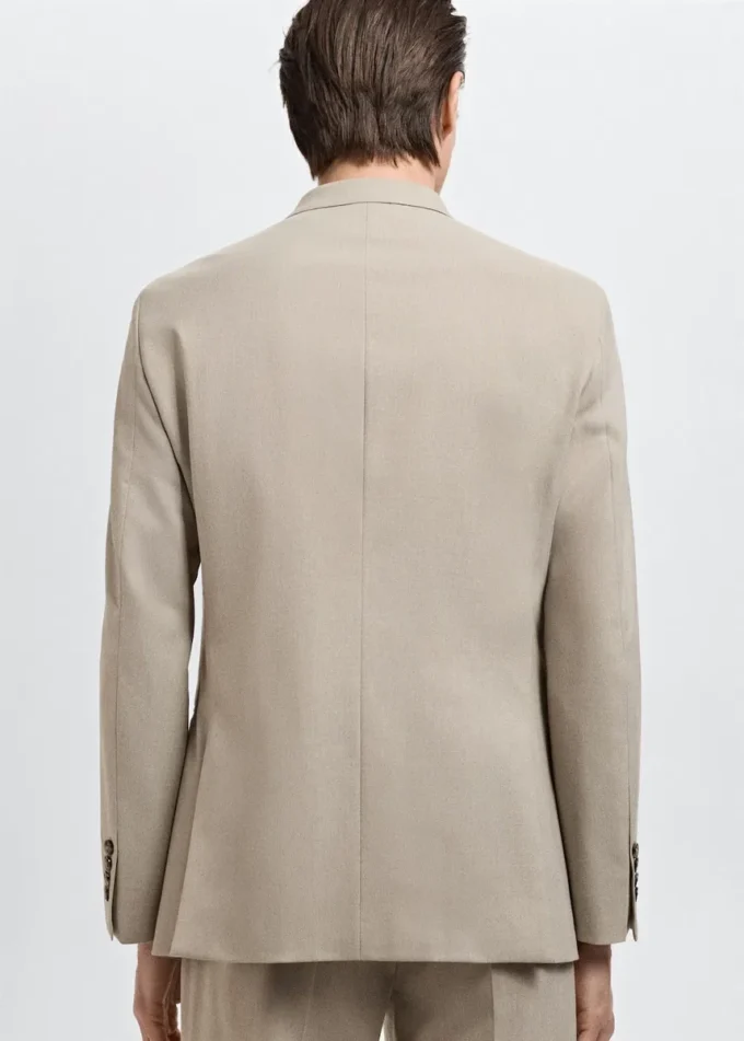 Monaco Zweireihiger Slim-Fit-Anzugblazer Monaco Zweireihiger Slim-Fit-Anzugblazer