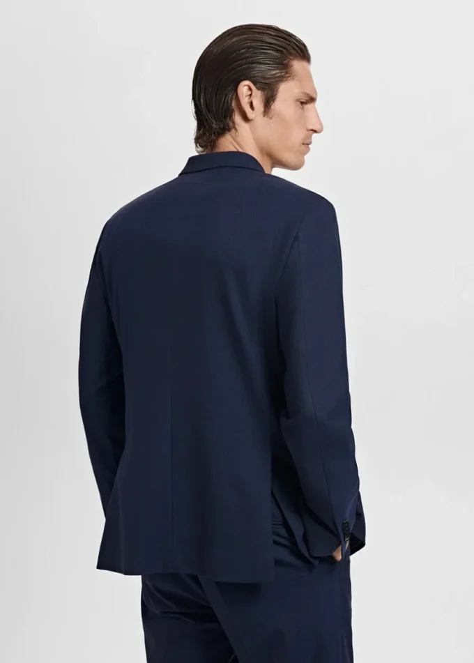 Monaco Zweireihiger Slim-Fit-Anzugblazer