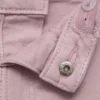 Nahtlose Jeans mit ausgefranstem Saum Nahtlose Jeans mit ausgefranstem Saum
