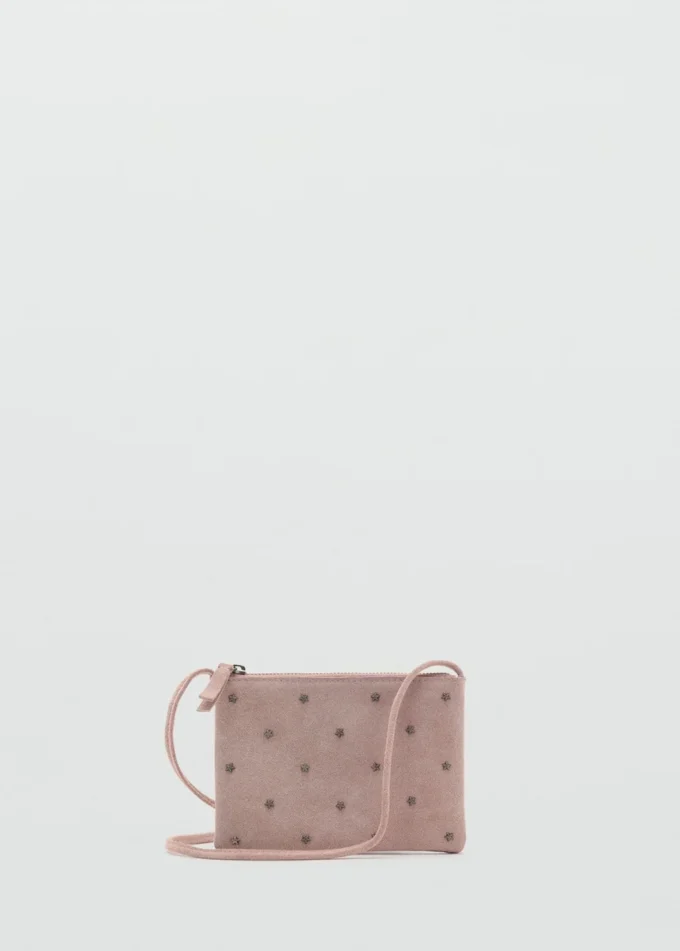 Nieten-Ledertasche